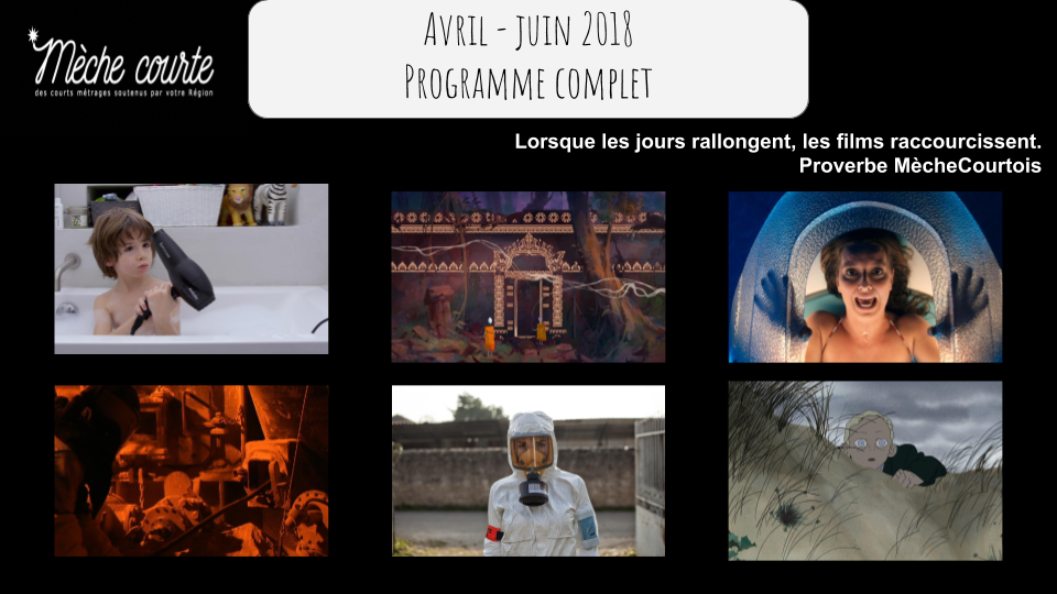 Programme avril – juin 2018